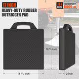 Rubber Outrigger Pad 2PCS - In Use | Besea Cone