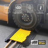 2,3,5-Channel Rubber Cable Protector Ramp with Extra Anti - View 12 | Besea Cone