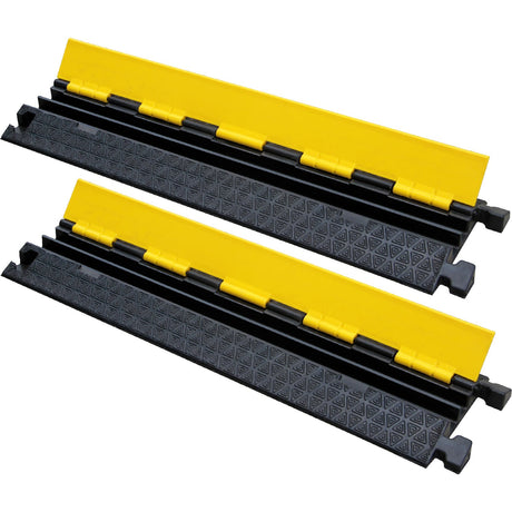 2,3,5-Channel Rubber Cable Protector Ramp with Extra Anti - Main Product Image | Besea Cone