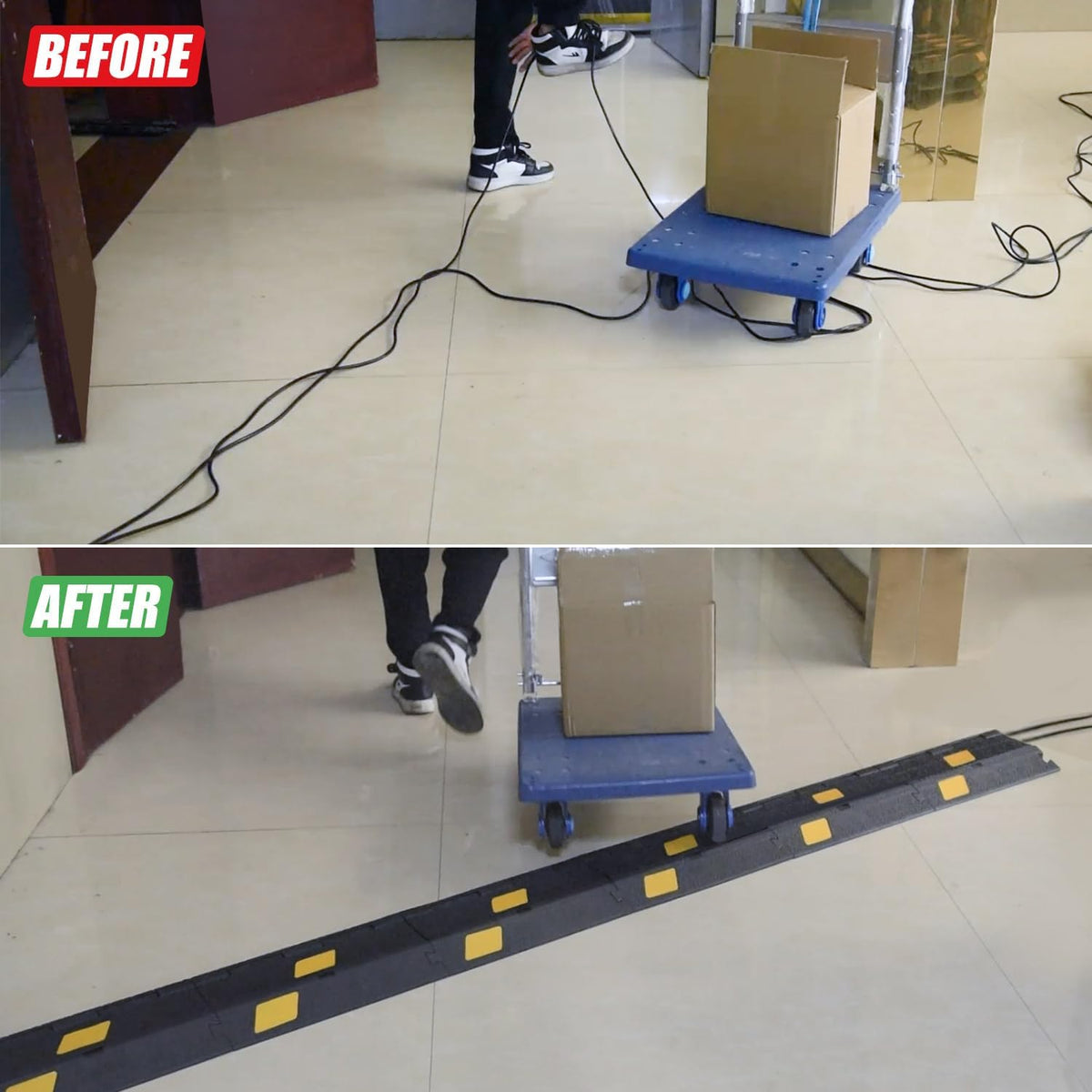 Cable Protector Ramp - Product Shot | Oranlite Europe