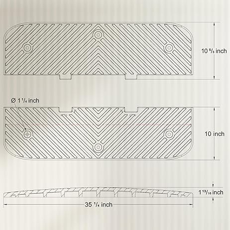 91 CM Speed Hump - Close-Up | Oranlite Europe