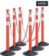 BS-NPS-2RX6 | Heavy Duty Base / Orange | Pack quantity: 6 PCS