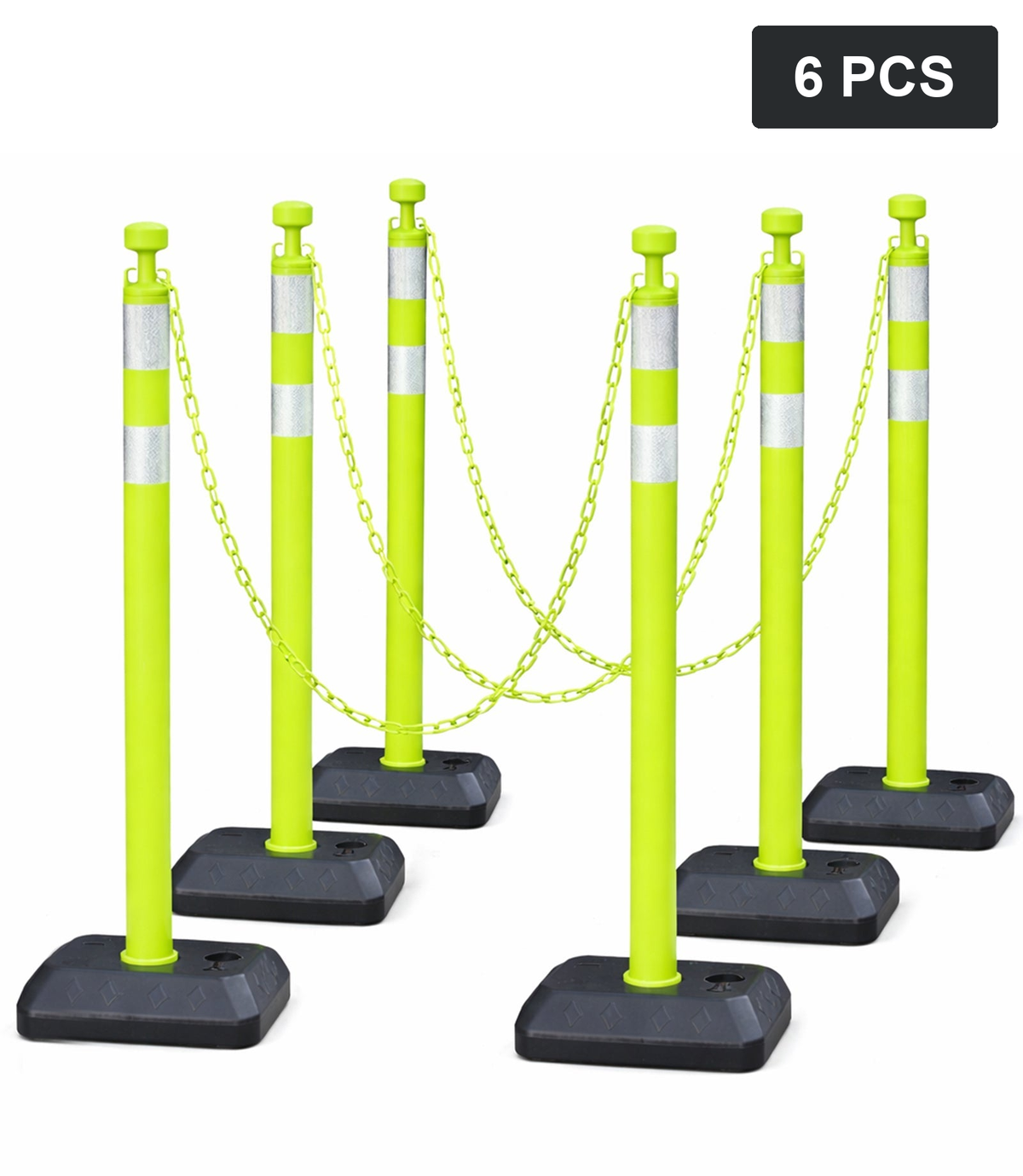 BS-NPS-1Gx6 | Water Filled Base / Green | Pack quantity: 6 PCS