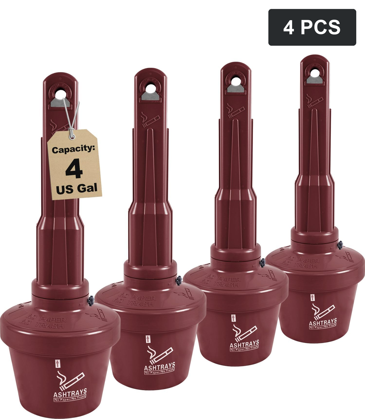 DH-OS-105-Coffeex4 | 105CM / Coffee / 4PCS | Pack quantity: 4 PCS