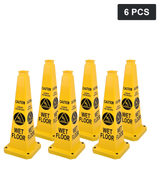 DH-ATC-70-Y1x6 | Caution Wet / Yellow Color / 70 CM / 6PCS | Pack quantity: 6 PCS