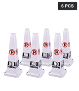 DH-ATC-70-W1x6 | NO PARKING / WHITE COLOR / 70 CM / 6PCS | Pack quantity: 6 PCS
