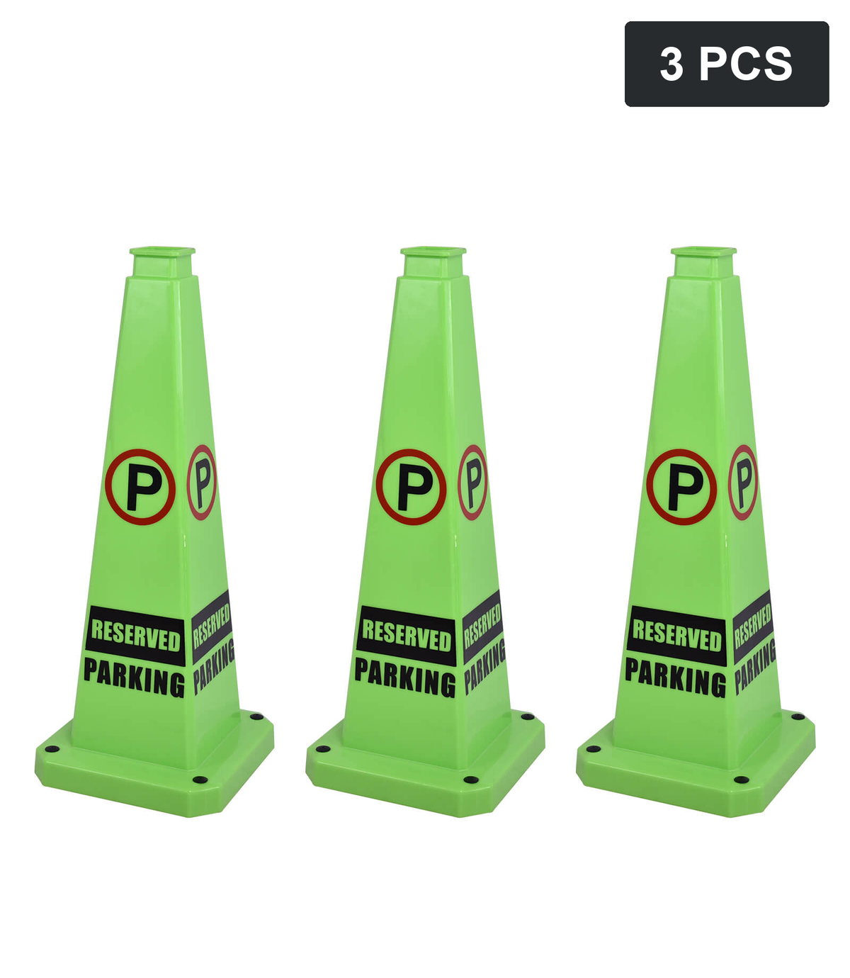 DH-ATC-70-G1x3 | REVISED PARKING / GREEN COLOR / 70 CM / 3PCS | Pack quantity: 3 PCS