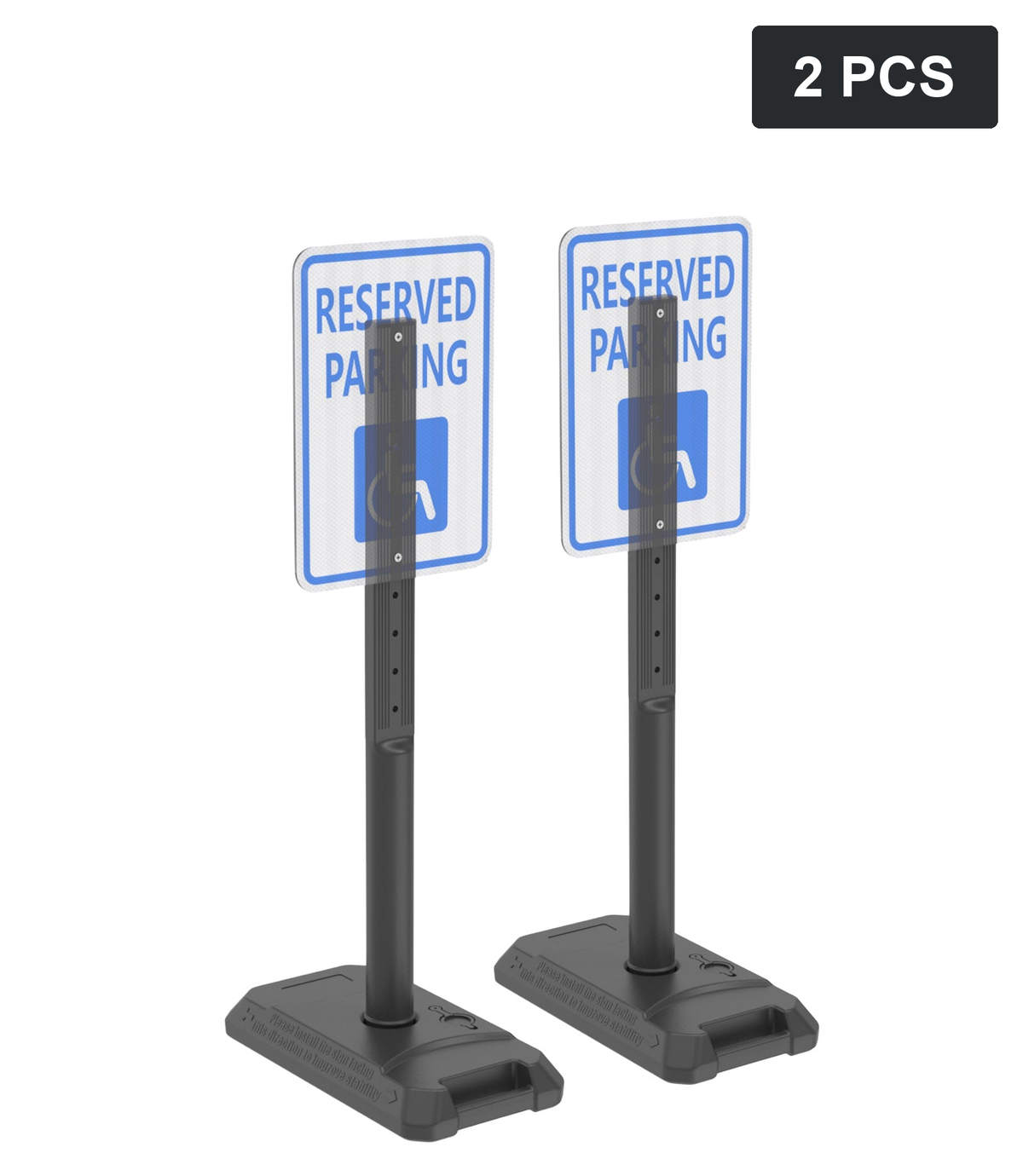 BS-PRBB-15x2 | Water-Filled Base | Pack quantity: 2 PCS
