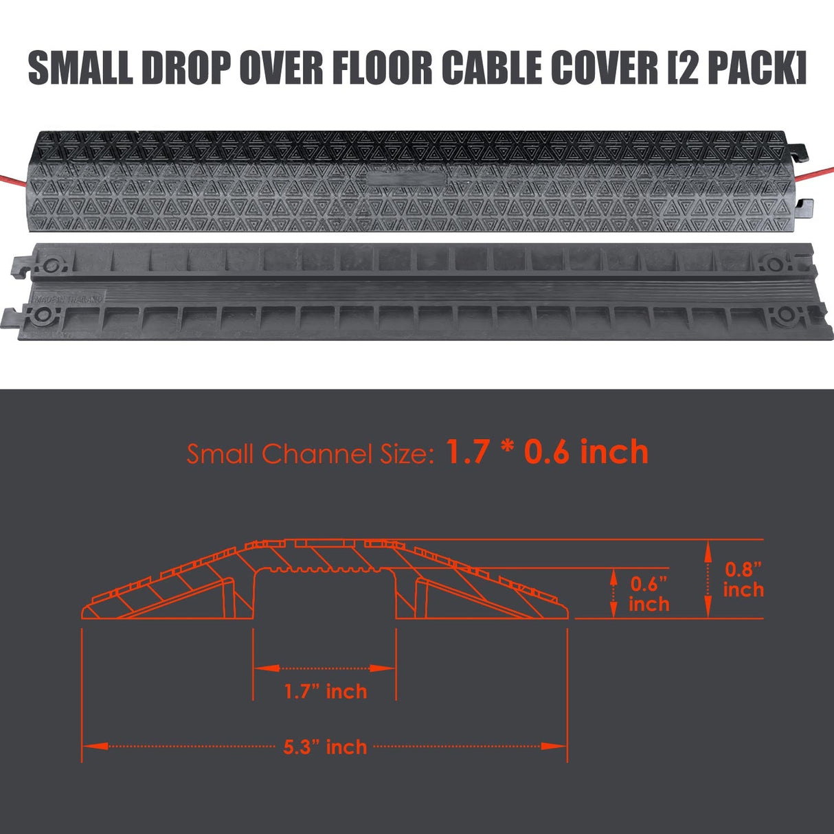 Rubber Drop Over Cable Cover - Close-Up | Besea Cone
